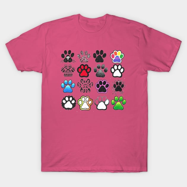 Paws T-Shirt by milicapetroviccvetkovic